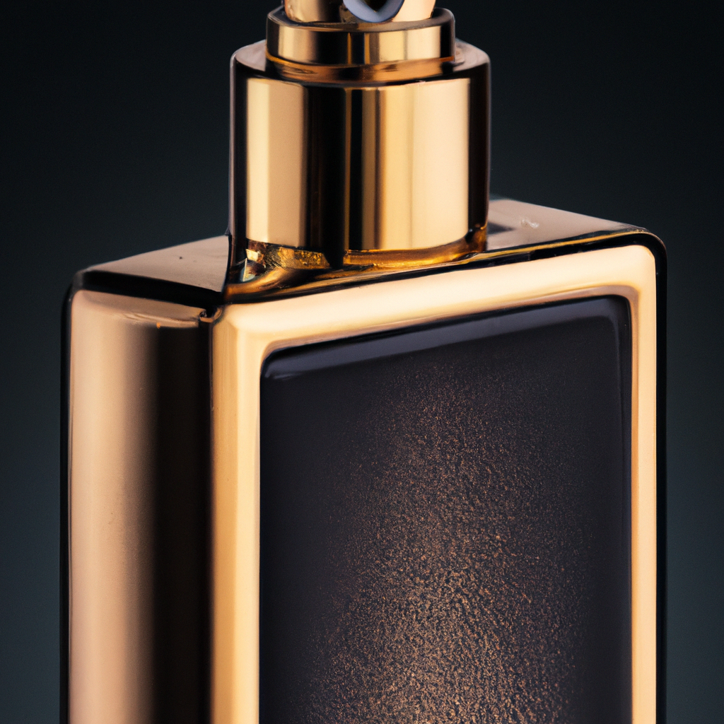 AI-generated product shot with soft reflection